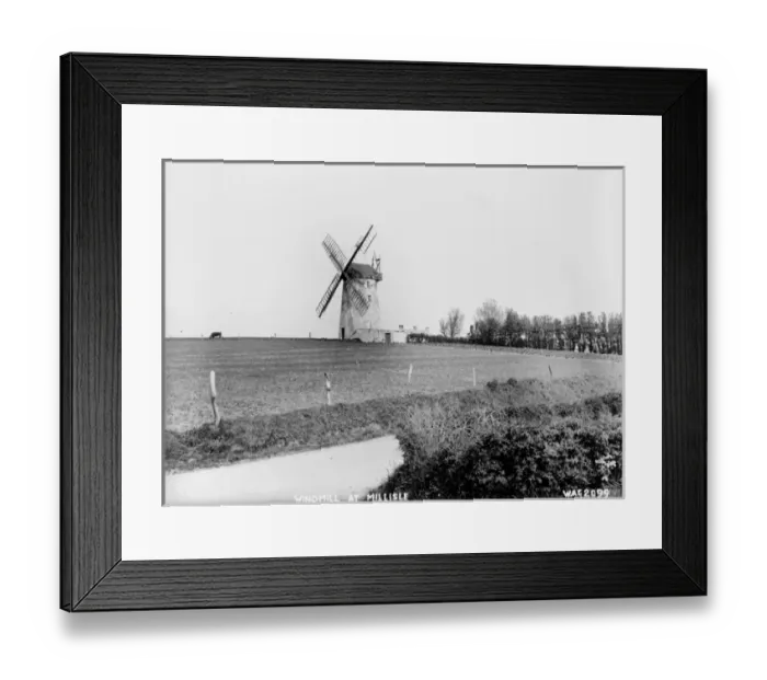 Framed Print : Windmill at Millisle Framed Print : Windmill at Millisle
