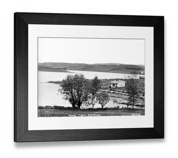 Framed Print : Mahee from Oldtown Framed Print : Mahee from Oldtown