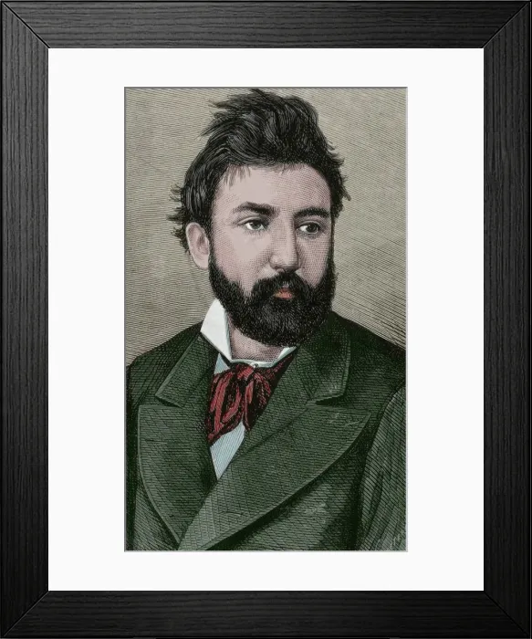 Framed Print : Tomas Padro Peret (1840-1877). Spanish artist Framed Print : Tomas Padro Peret (1840-1877). Spanish artist