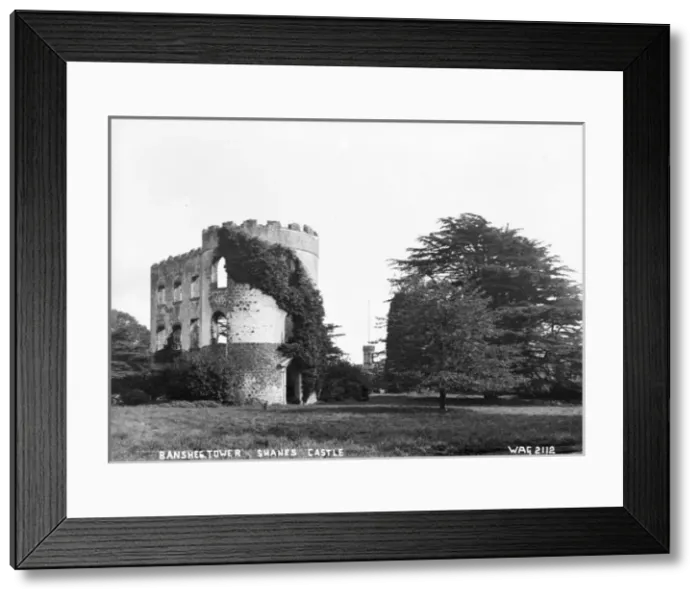 Framed Print : Banshee Tower, Shanes Castle Framed Print : Banshee Tower, Shanes Castle