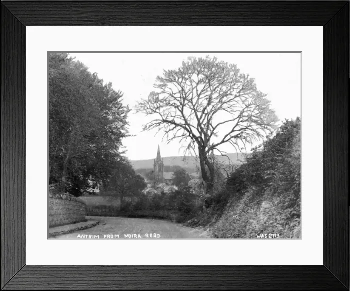 Framed Print : Antrim from Moira Road Framed Print : Antrim from Moira Road