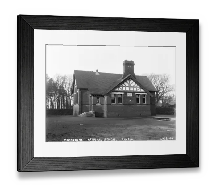 Framed Print : Masserene National School, Antrim Framed Print : Masserene National School, Antrim
