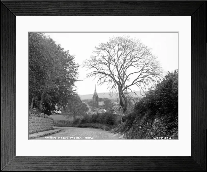 Framed Print : Antrim from Moira Road Framed Print : Antrim from Moira Road