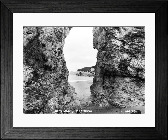Framed Print : Rock Vista, Portrush Framed Print : Rock Vista, Portrush