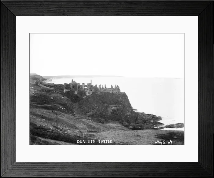 Framed Print : Dunluce Castle Framed Print : Dunluce Castle