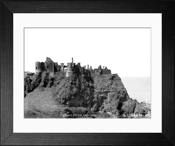 Framed Print : Dunluce Castle, Co. Antrim Framed Print : Dunluce Castle, Co. Antrim