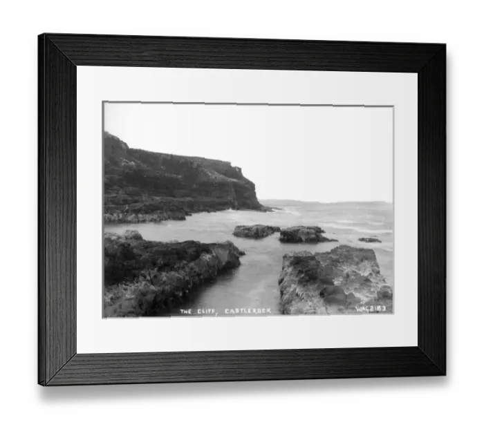 Framed Print : The Cliff, Castlerock Framed Print : The Cliff, Castlerock