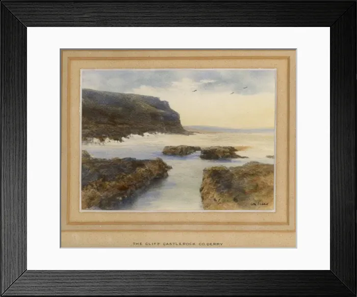 Framed Print : The Cliff, Castlerock Framed Print : The Cliff, Castlerock