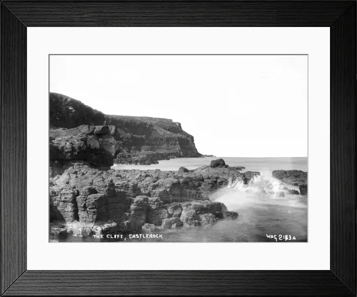 Framed Print : The Cliff, Castlerock Framed Print : The Cliff, Castlerock