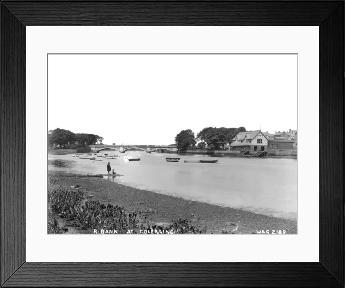 Framed Print : R. Bann at Coleraine Framed Print : R. Bann at Coleraine