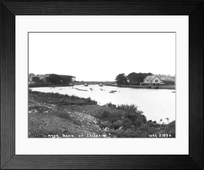Framed Print : R. Bann at Coleraine Framed Print : R. Bann at Coleraine