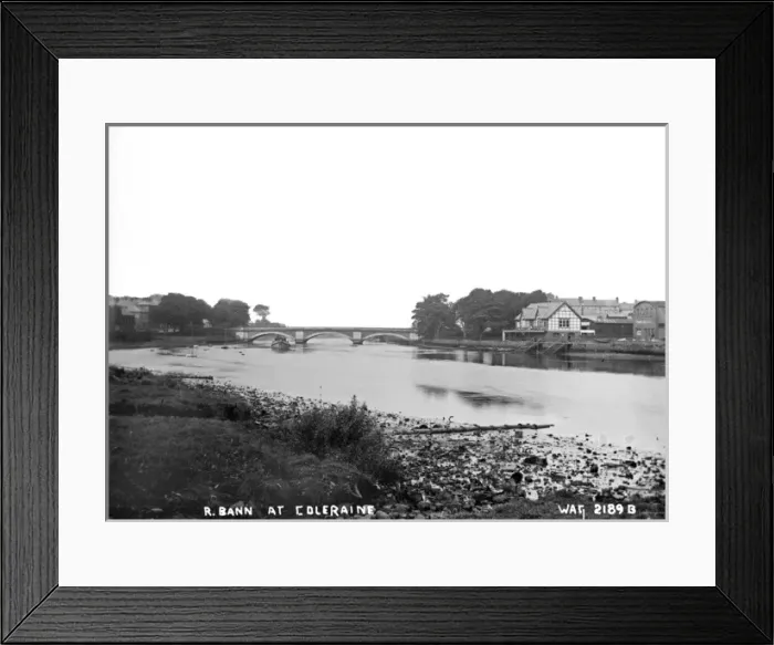 Framed Print : R. Bann at Coleraine Framed Print : R. Bann at Coleraine
