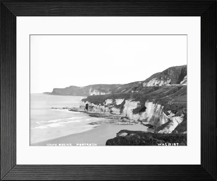 Framed Print : White Rocks, Portrush Framed Print : White Rocks, Portrush