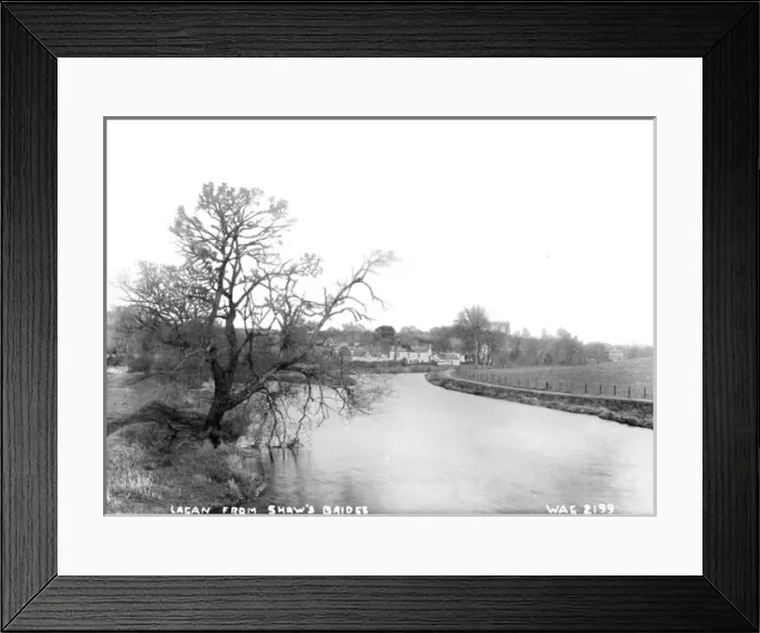 Framed Print : Lagan from Shaws Bridge Framed Print : Lagan from Shaws Bridge