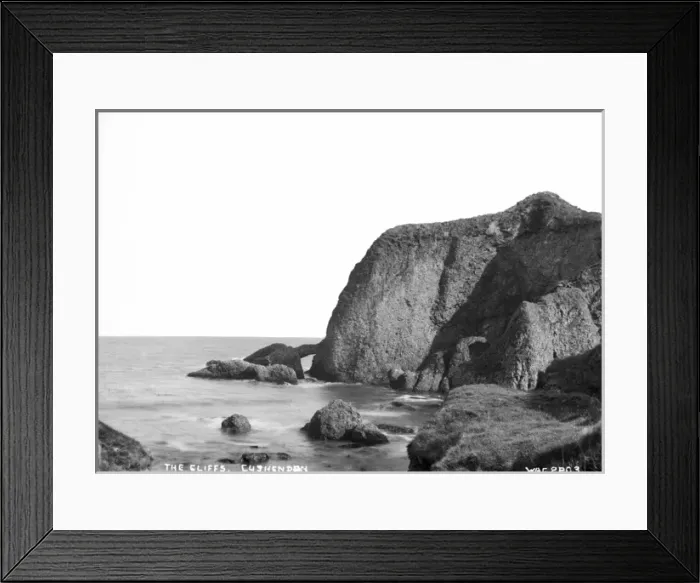 Framed Print : The Cliffs, Cushendun Framed Print : The Cliffs, Cushendun