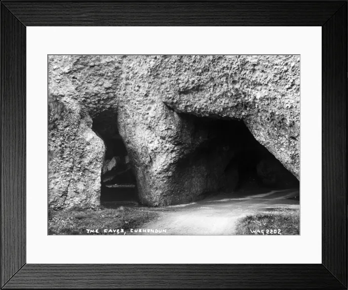 Framed Print : The Caves, Cushendun Framed Print : The Caves, Cushendun