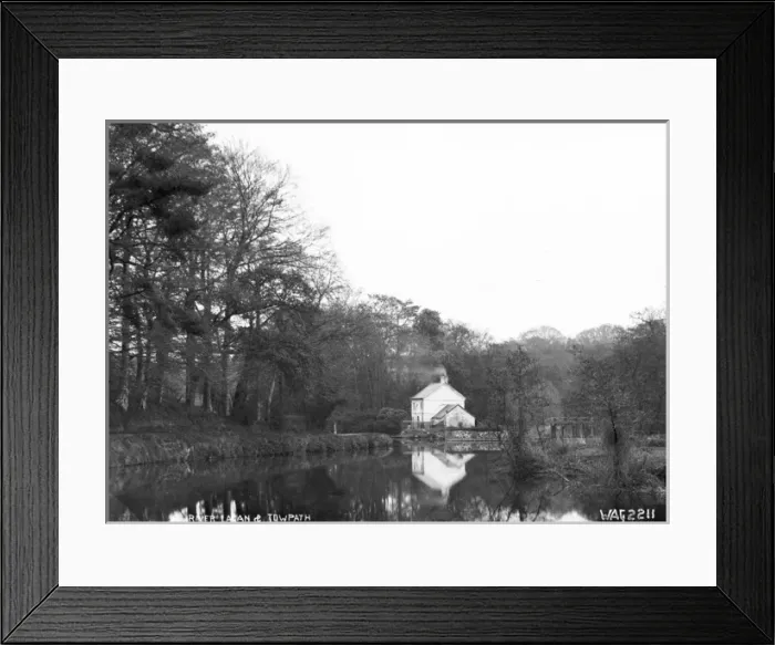 Framed Print : River Lagan and Towpath Framed Print : River Lagan and Towpath