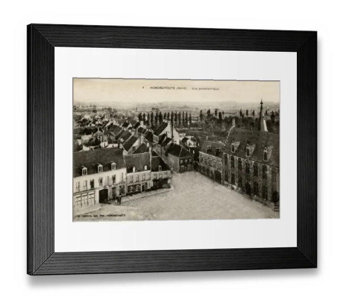 Framed Print : Hondschoote, France - Panorama Framed Print : Hondschoote, France - Panorama