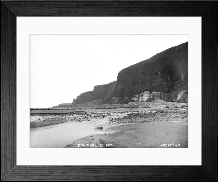Framed Print : Downhill Cliffs Framed Print : Downhill Cliffs