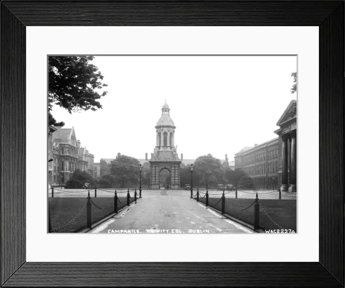 Framed Print : Campanile, Trinity Framed Print : Campanile, Trinity
