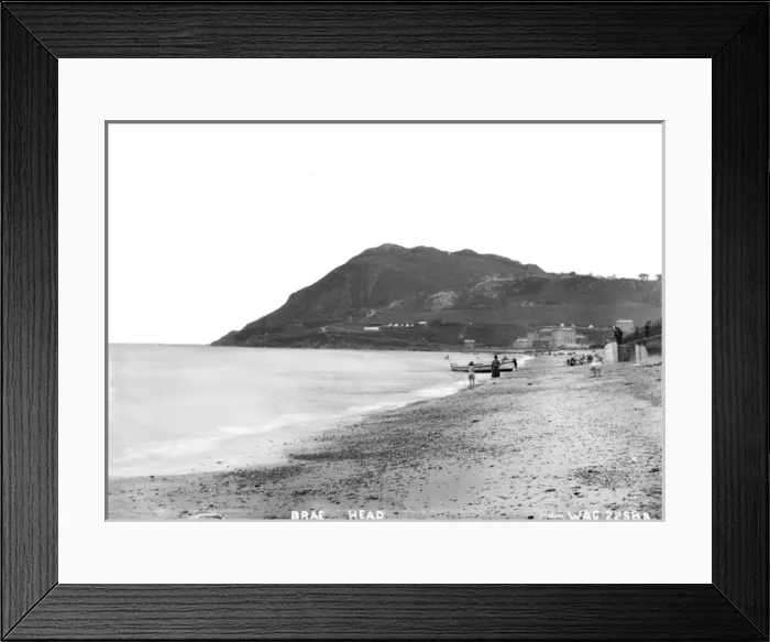 Framed Print : Brae Head - a view to the headland. (Location: Republic of Ireland; County Wicklow; Bray) Framed Print : Brae Head - a view to the headland. (Location: Republic of Ireland; County Wicklow; Bray)