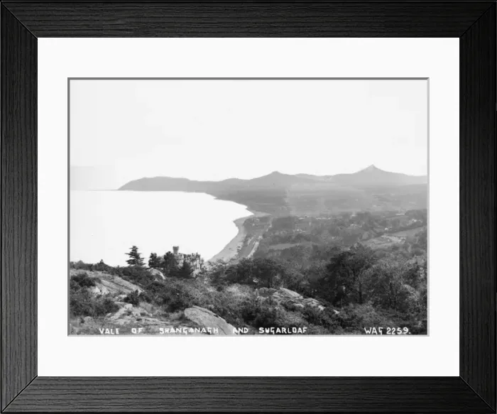 Framed Print : Vale of Shanganagh and Sugarloaf Framed Print : Vale of Shanganagh and Sugarloaf