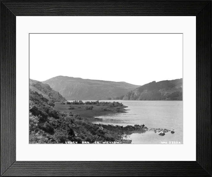 Framed Print : Lough Dan, Co. Wicklow Framed Print : Lough Dan, Co. Wicklow