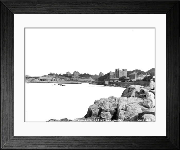 Framed Print : Bullock Castle and Dalkey Framed Print : Bullock Castle and Dalkey
