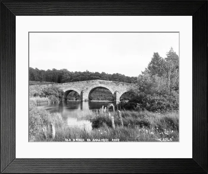 Framed Print : Old Bridge on the Annamore River Framed Print : Old Bridge on the Annamore River