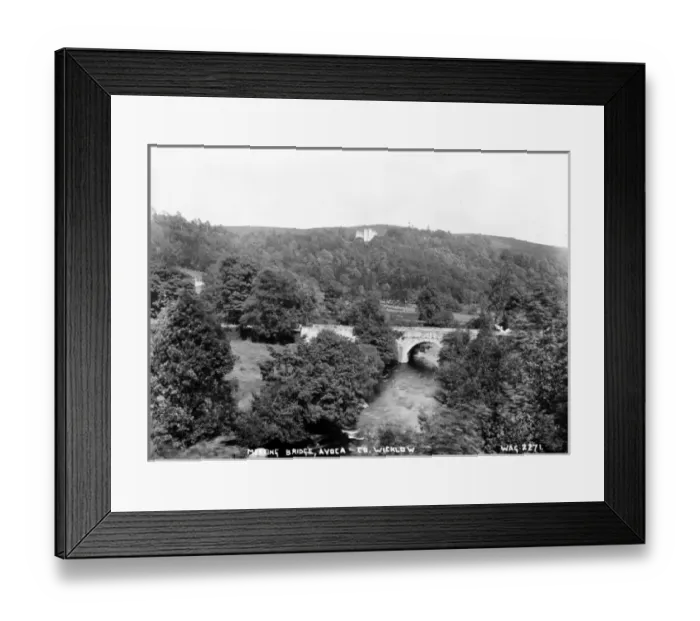 Framed Print : Meeting Bridge, Avoca, Co. Wicklow Framed Print : Meeting Bridge, Avoca, Co. Wicklow