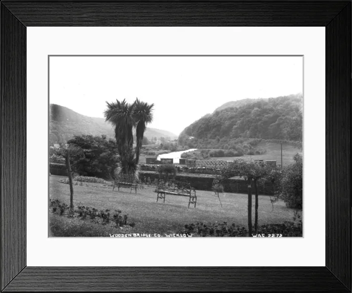 Framed Print : Wooden Bridge, Co. Wicklow Framed Print : Wooden Bridge, Co. Wicklow