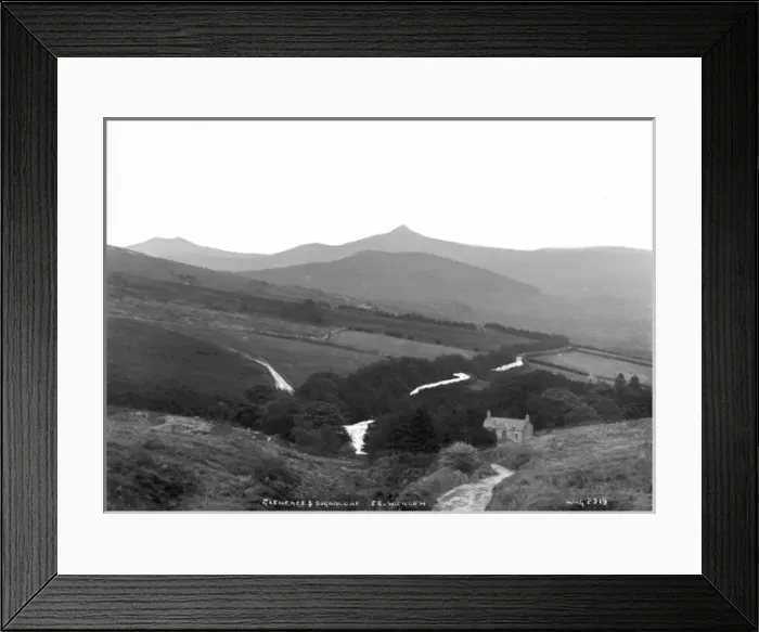 Framed Print : Glencree and Sugarloaf, Co. Wicklow Framed Print : Glencree and Sugarloaf, Co. Wicklow