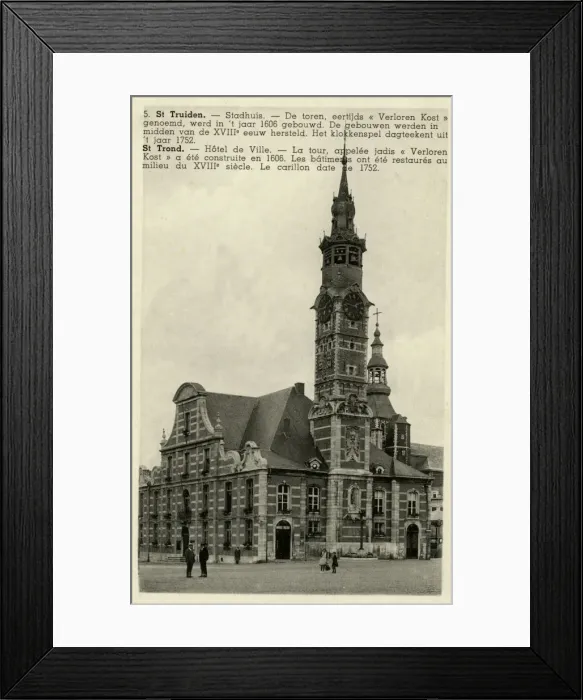 Framed Print : St Truiden (St Trond), Belgium - town hall Framed Print : St Truiden (St Trond), Belgium - town hall