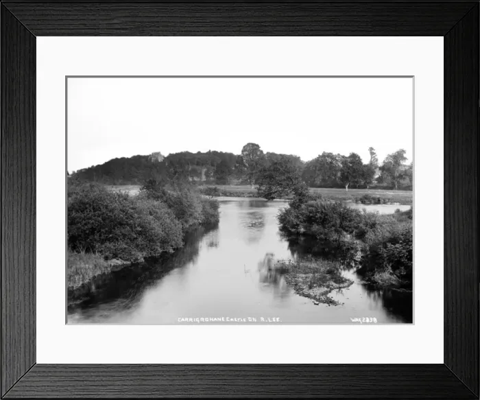 Framed Print : Carrigrohane Castle on R. Lee Framed Print : Carrigrohane Castle on R. Lee