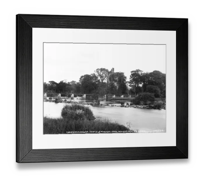 Framed Print : Carrignacurragh Castle and Murphys for d, Inchigeelagh, Co Framed Print : Carrignacurragh Castle and Murphys for d, Inchigeelagh, Co