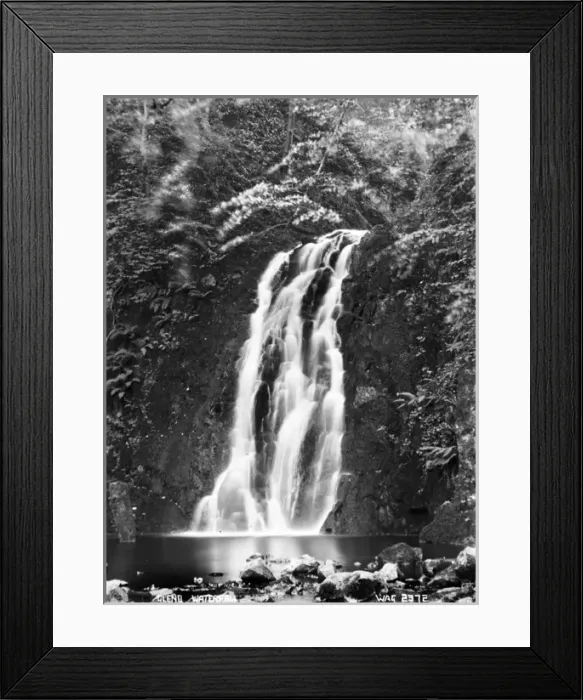 Framed Print : Gleno Waterfall Framed Print : Gleno Waterfall