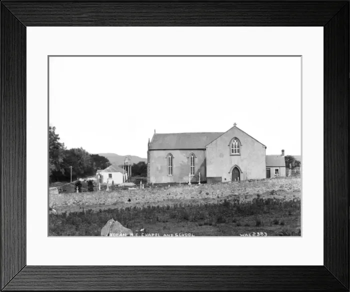 Framed Print : Bocan R. C. Chapel and School Framed Print : Bocan R. C. Chapel and School