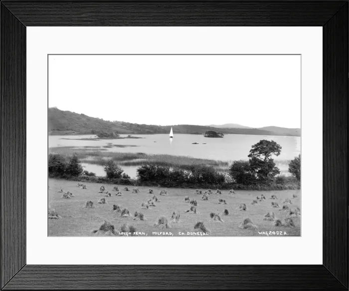 Framed Print : Lough Fern, Milford, Co. Donegal Framed Print : Lough Fern, Milford, Co. Donegal