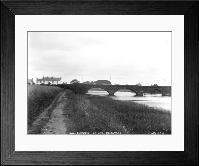 Framed Print : Portglennone Bridge, Co. Antrim Framed Print : Portglennone Bridge, Co. Antrim