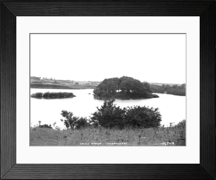 Framed Print : Lough Enagh, Londonderry Framed Print : Lough Enagh, Londonderry