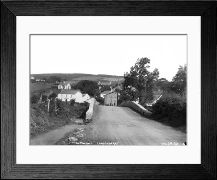 Framed Print : Burnfoot, Londonderry Framed Print : Burnfoot, Londonderry