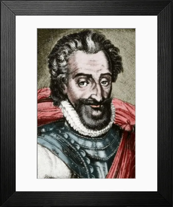 Framed Print : Henry IV of France (1553-1610) Framed Print : Henry IV of France (1553-1610)