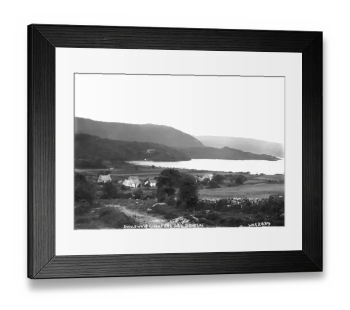 Framed Print : Dunlewy and L. Na Cung, Co. Donegal Framed Print : Dunlewy and L. Na Cung, Co. Donegal