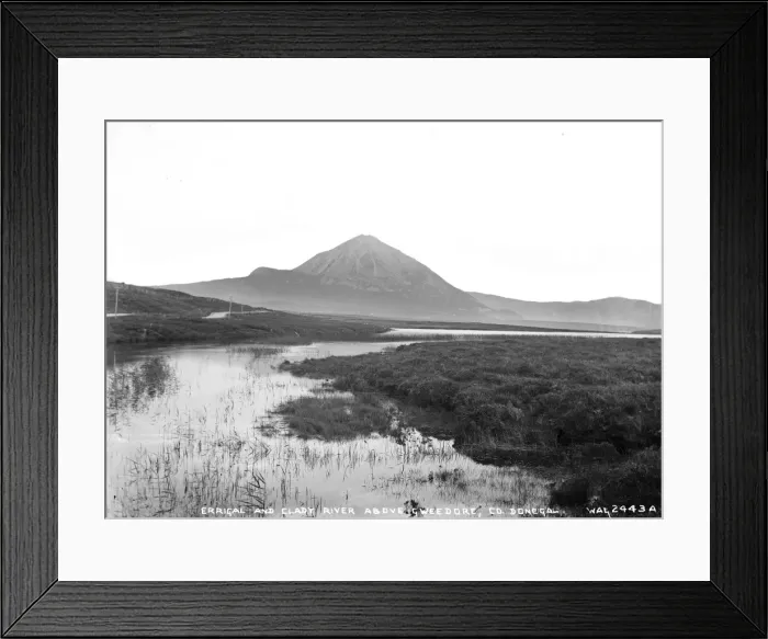 Framed Print : Errigal and Clady River Above Gweedore, Co. Donegal Framed Print : Errigal and Clady River Above Gweedore, Co. Donegal