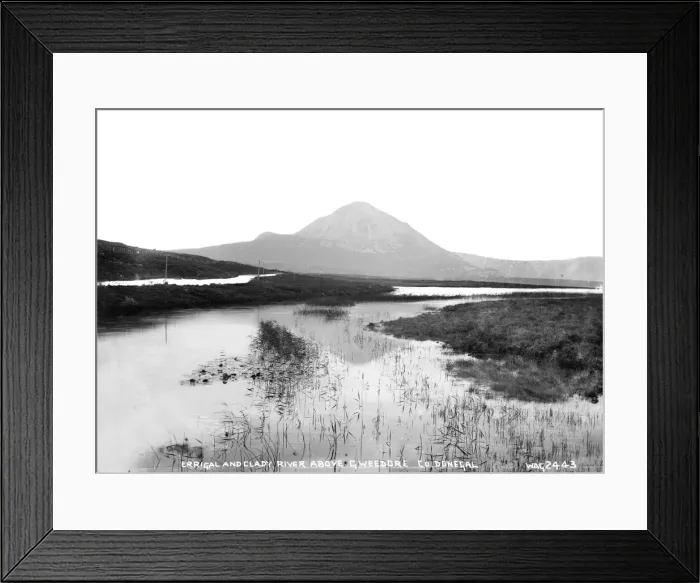 Framed Print : Errigal and Clady River Above Gweedore, Co. Donegal Framed Print : Errigal and Clady River Above Gweedore, Co. Donegal