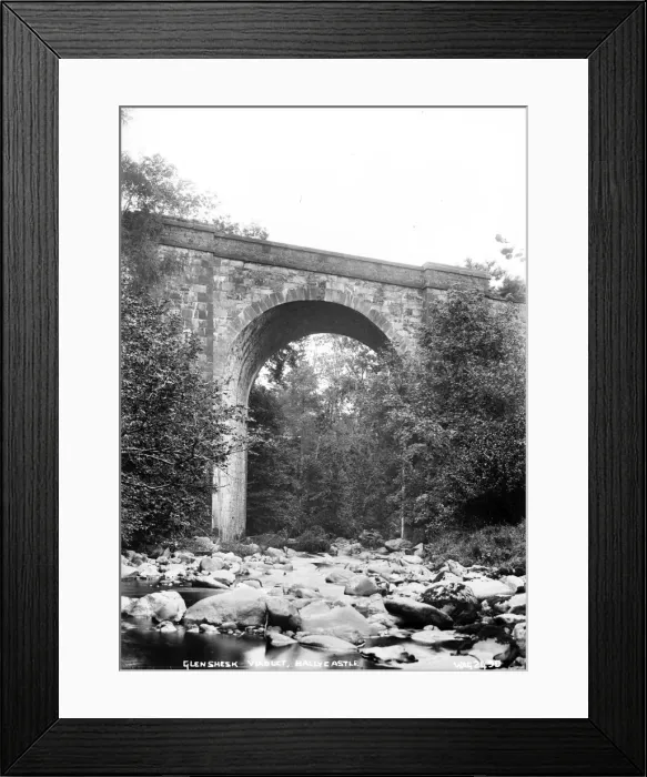 Framed Print : Glenshesk Viaduct, Ballycastle Framed Print : Glenshesk Viaduct, Ballycastle