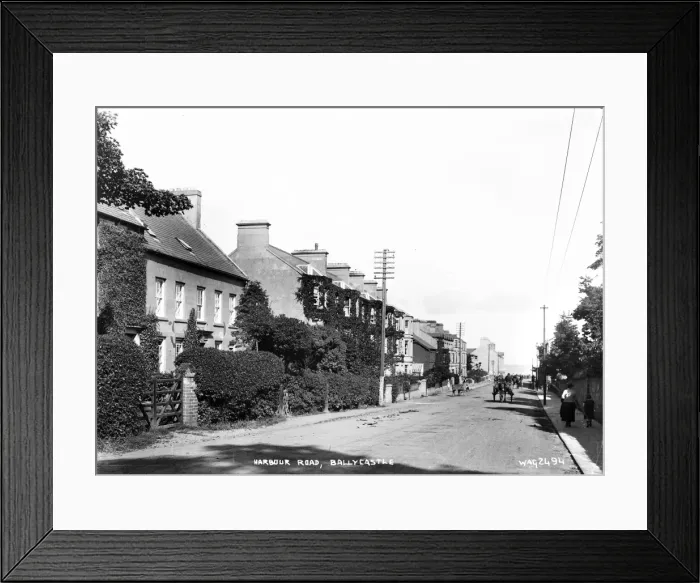 Framed Print : Harbour Road, Ballycastle Framed Print : Harbour Road, Ballycastle