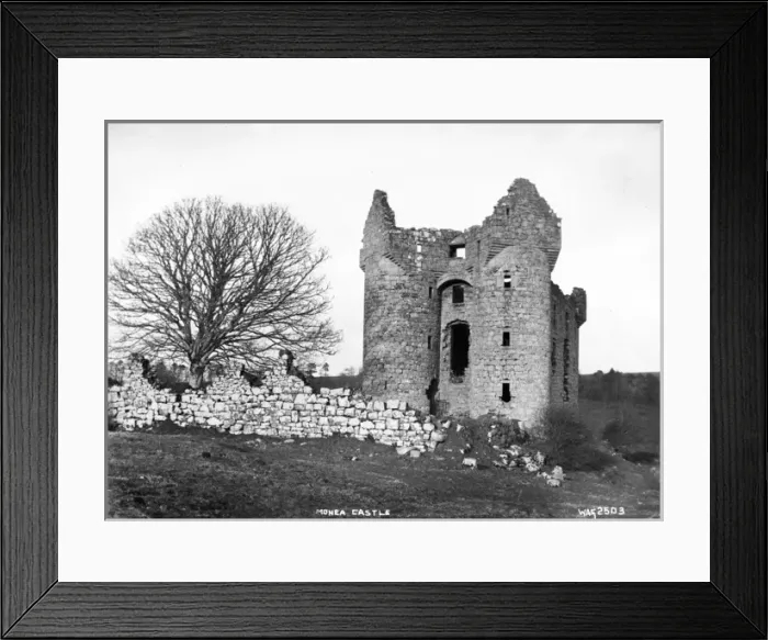 Framed Print : Monea Castle Framed Print : Monea Castle