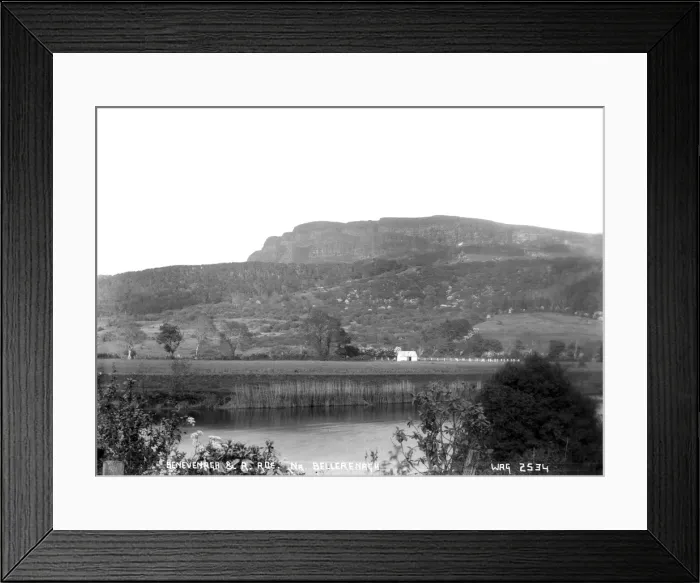 Framed Print : Benevenagh and R. Roe Nr. Bellerena Framed Print : Benevenagh and R. Roe Nr. Bellerena