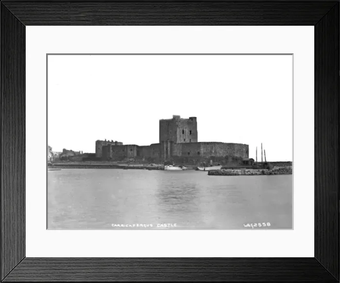 Framed Print : Carrickfergus Castle Framed Print : Carrickfergus Castle